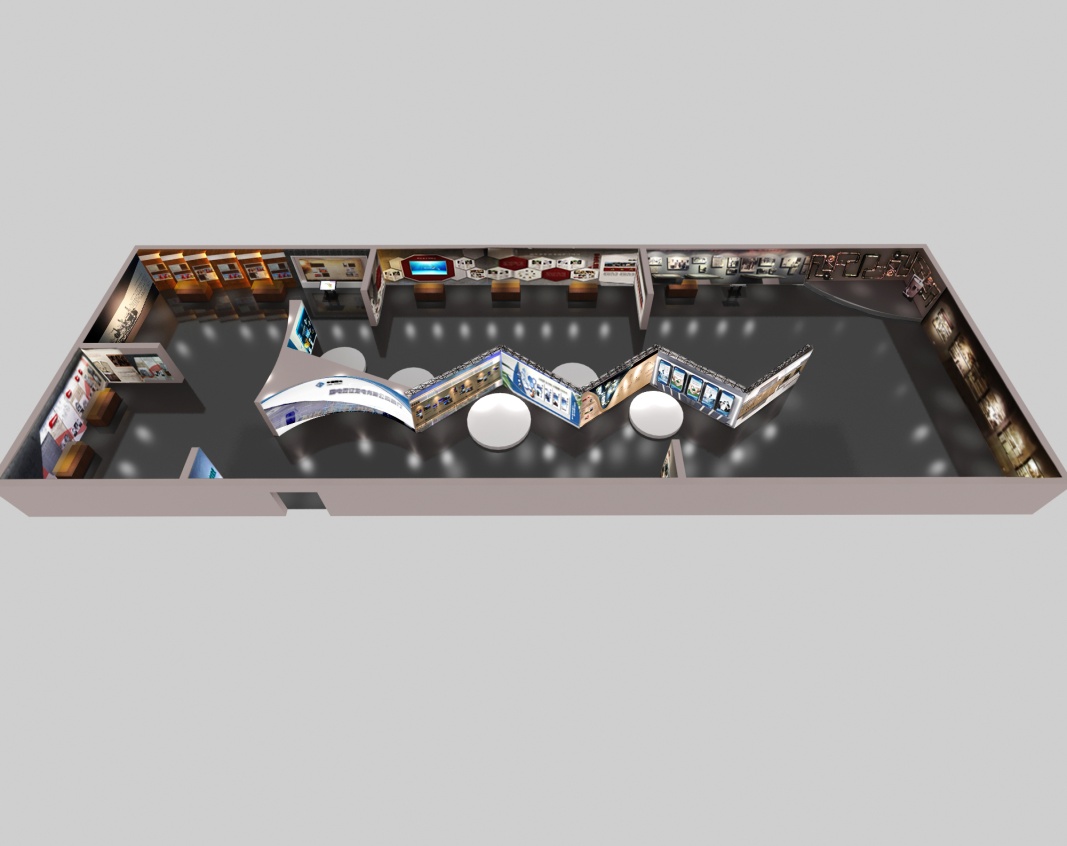 展廳設計可以結合什么？